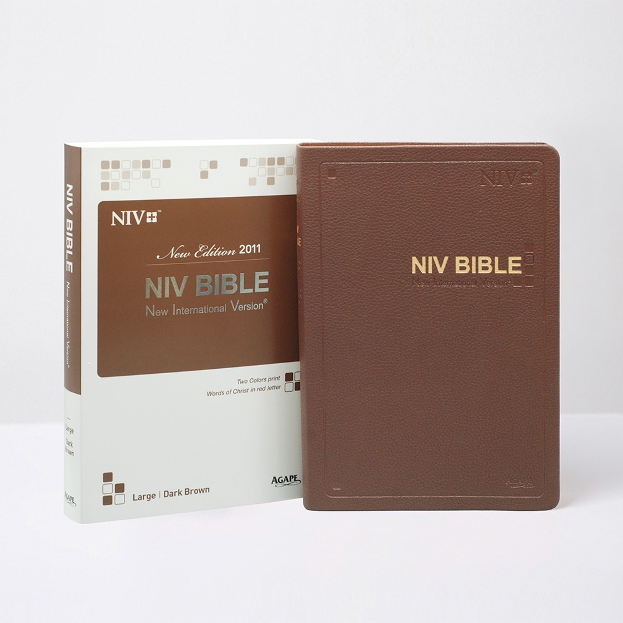 NIVBIBLE 영문성경/소단본/다크브라운